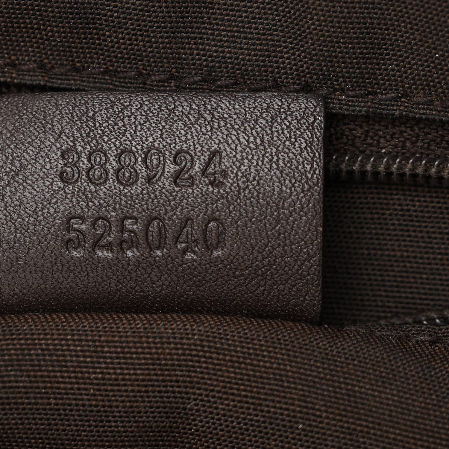 Gucci GG Plus Monogram Medium Flat Messenger Bag Dark Brown 7 of 10