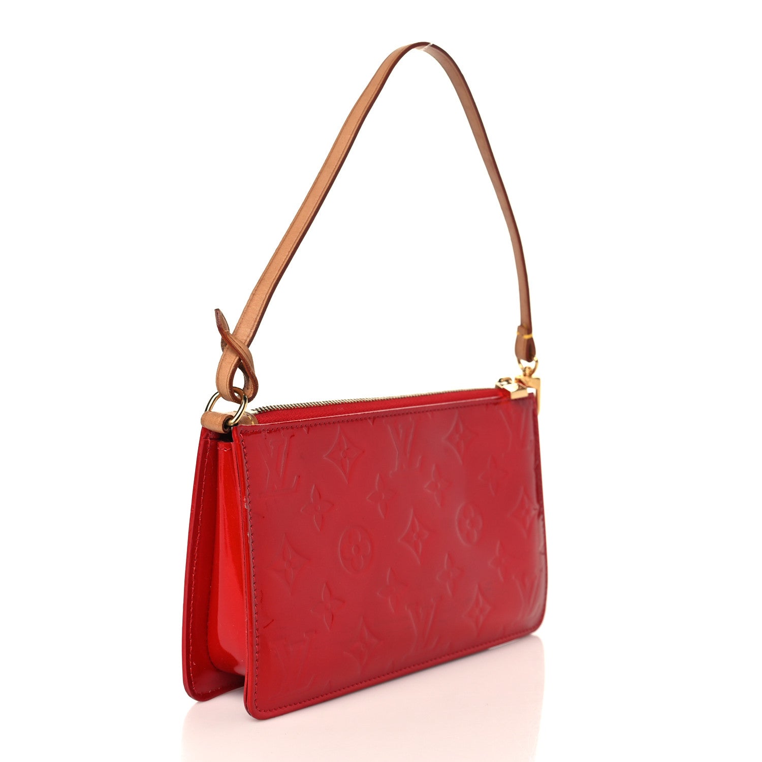 Louis Vuitton Vernis Lexington Pochette Rouge 2 of 7