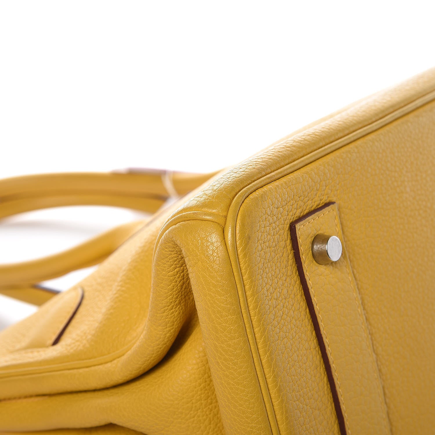 Hermes Taurillon Clemence JPG Shoulder Birkin II Soleil 38 of 39