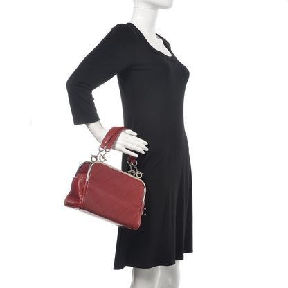 Chanel Lambskin Ultimate Soft Frame Bag Red 2 of 15