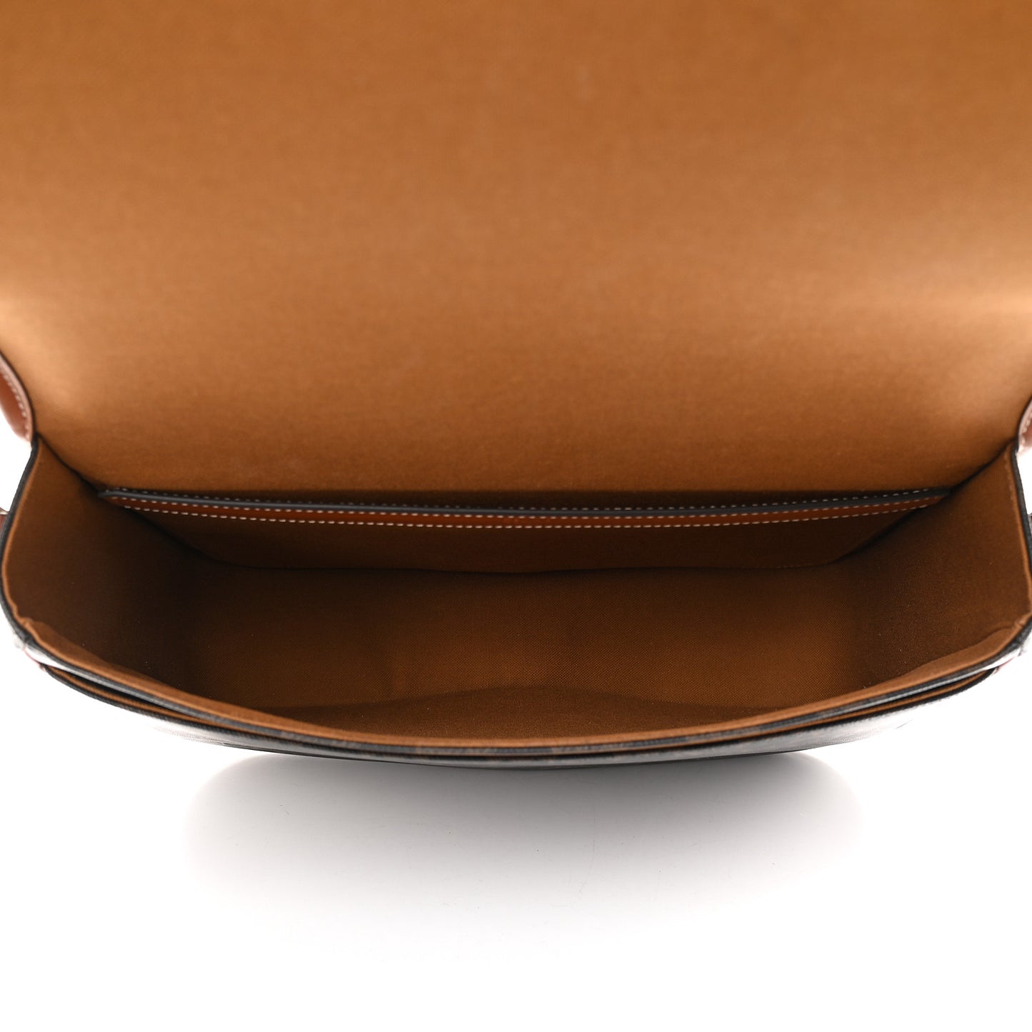 Triomphe Canvas Messenger Folco Bag Tan