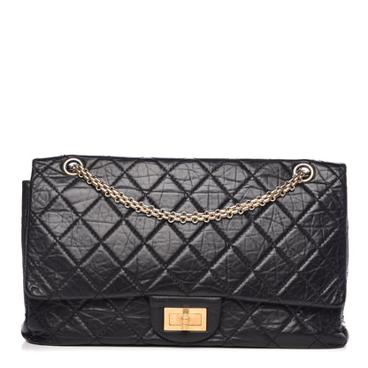 Chanel Aged Calfskin Quilted 2.55 Reissue 227 Flap Black 1 of 15