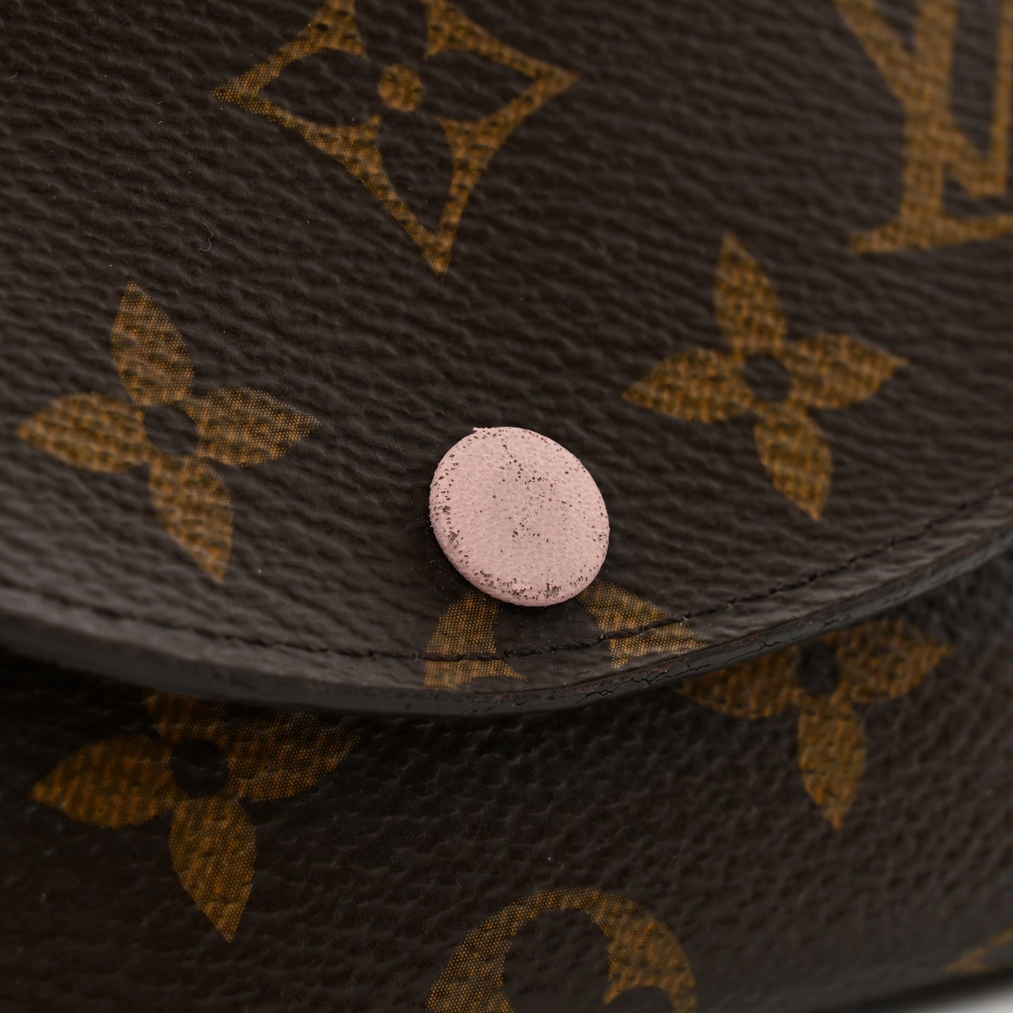 Monogram Rosalie Coin Purse Rose Ballerine