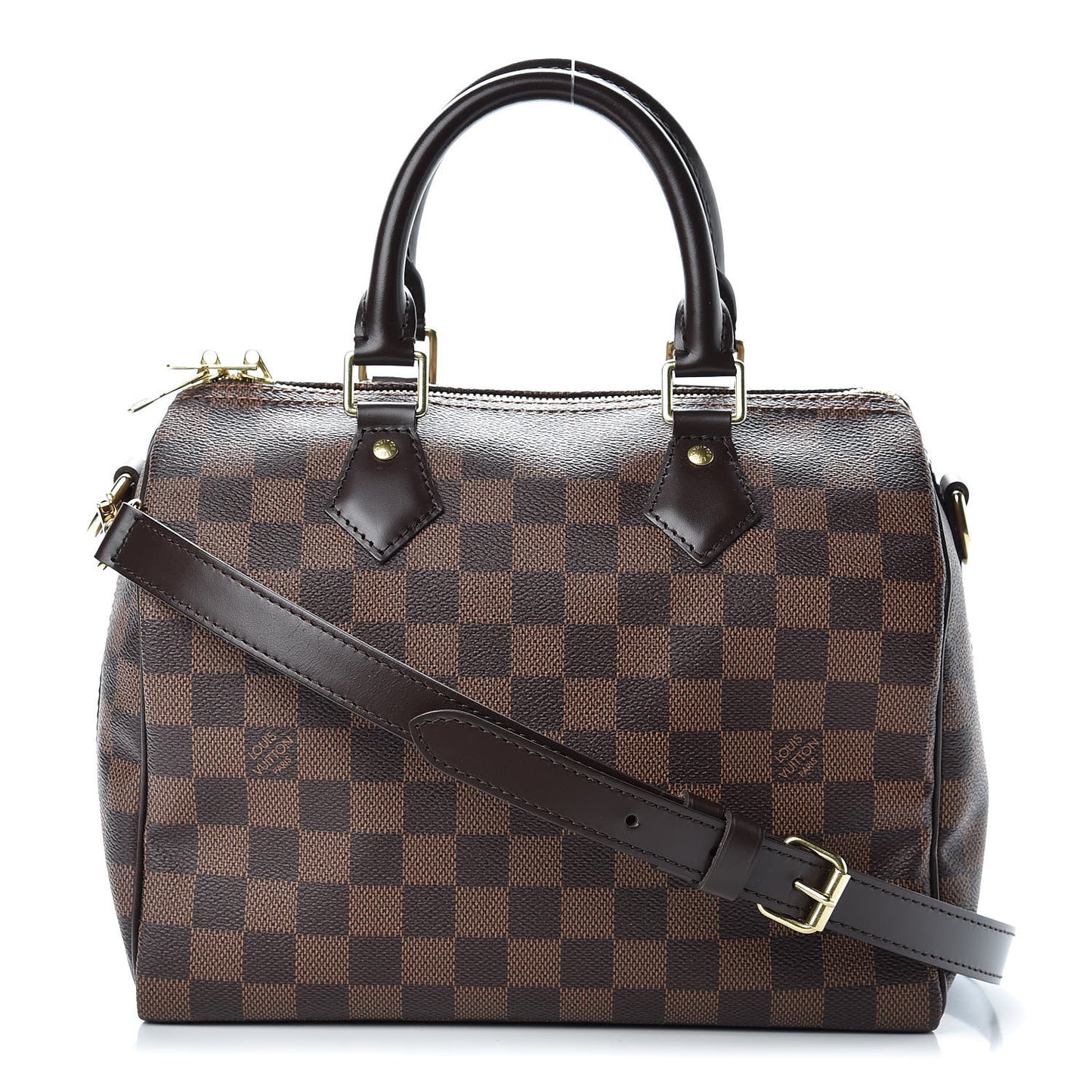 Damier Ebene Speedy Bandouliere 25