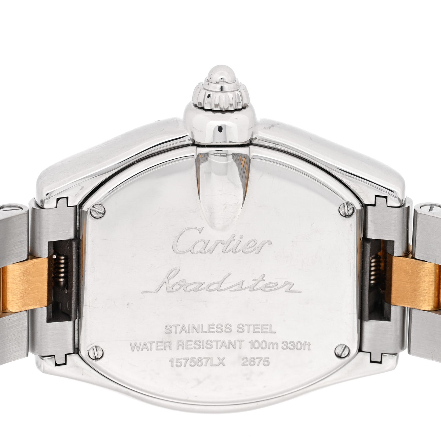 Stainless Steel 18K Yellow Gold 31mm Roadster Quartz Watch