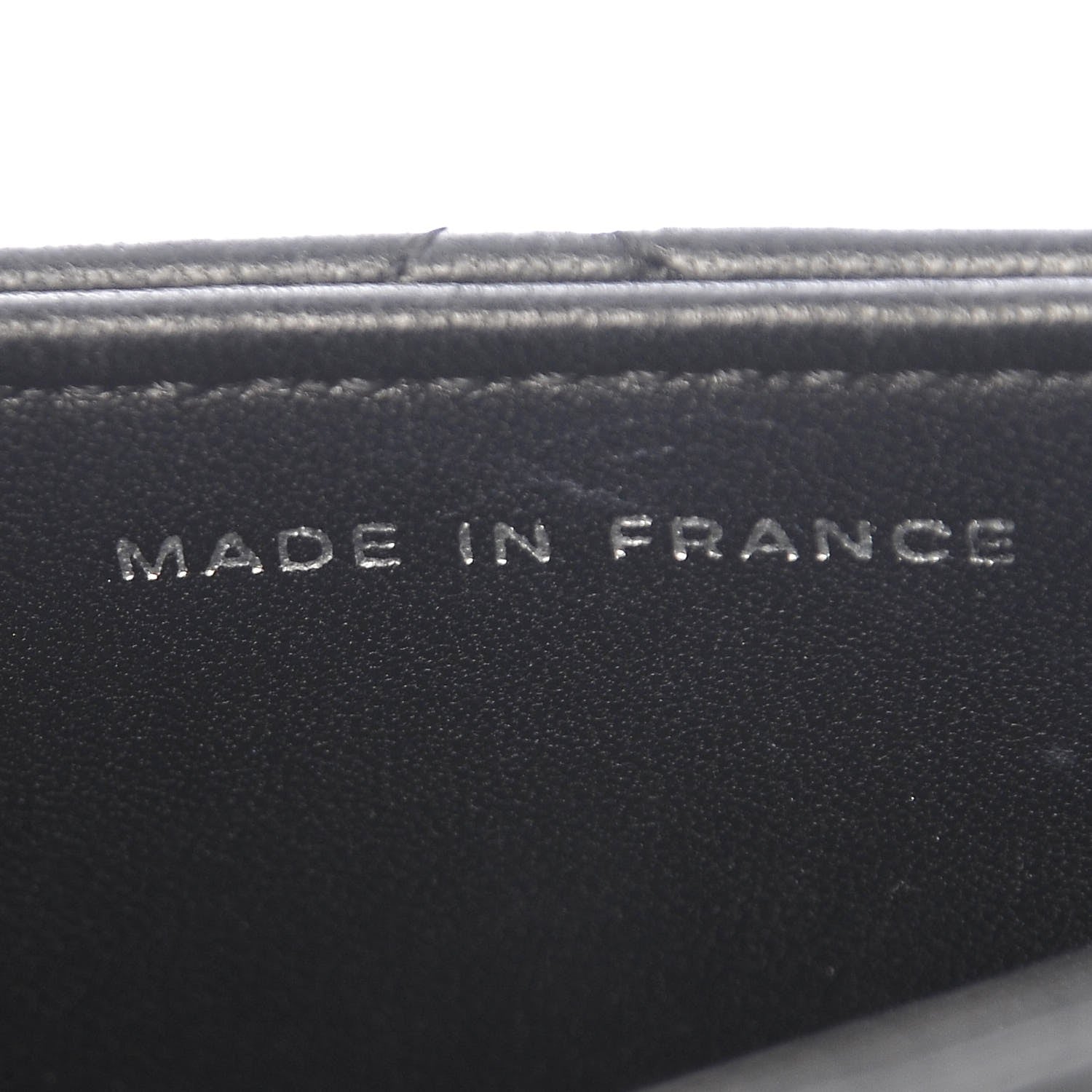 Chanel Lambskin Quilted iPad Case Black 7 of 11