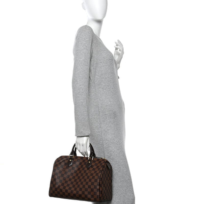 Louis Vuitton Damier Ebene Speedy 30 2 of 13
