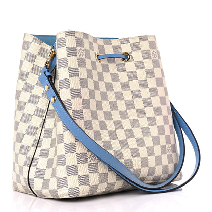 Louis Vuitton Damier Azur Neonoe MM Bleuet 3 of 8