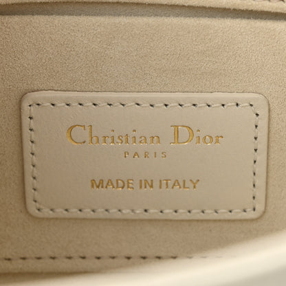 Christian Dior Lambskin Cannage Small Lady D-Joy Latte 6 of 10