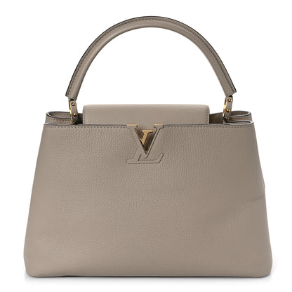 Louis Vuitton Taurillon Capucines MM Galet 1 of 8