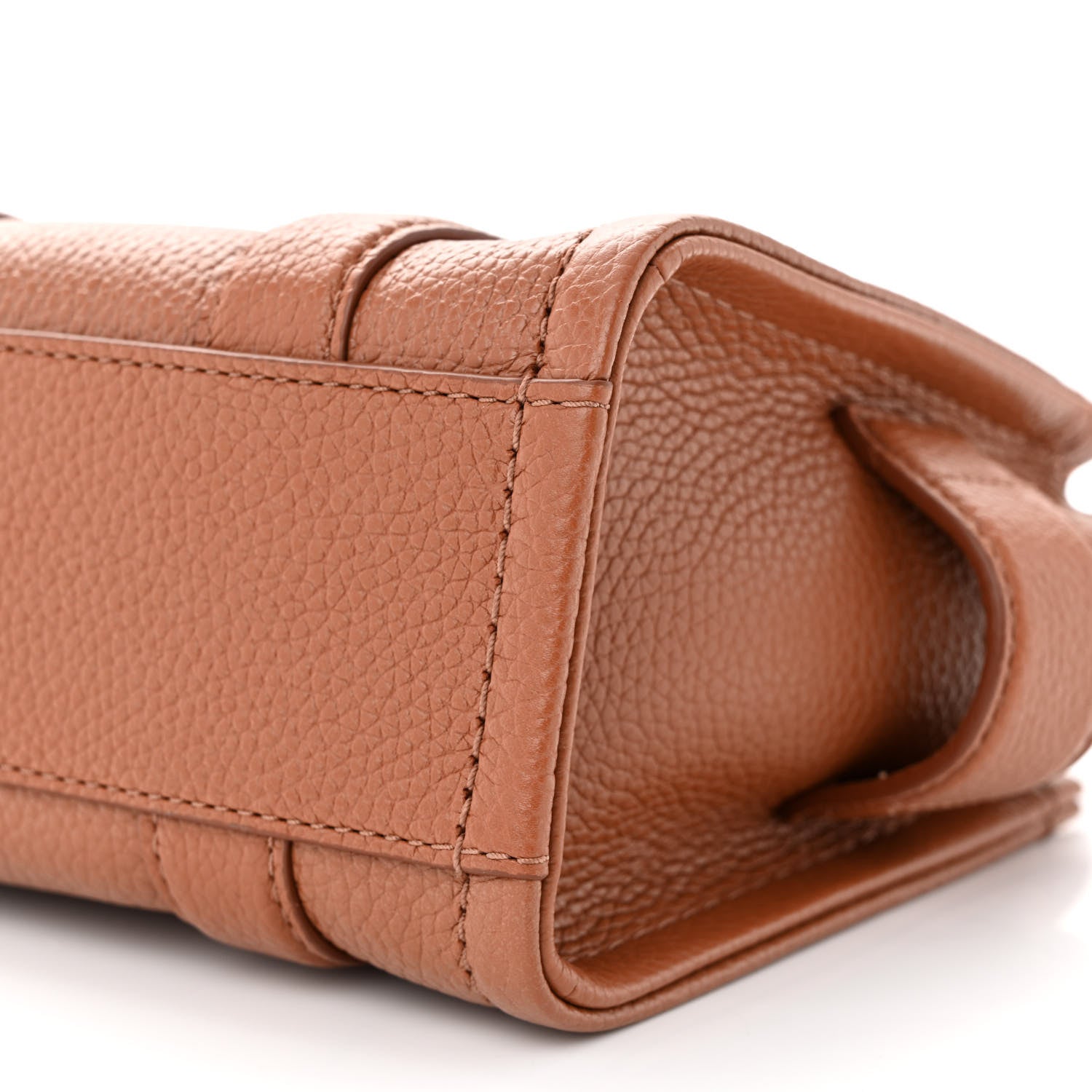 Marc Jacobs Grained Calfskin Micro The Tote Bag Argan Oil 10 of 10