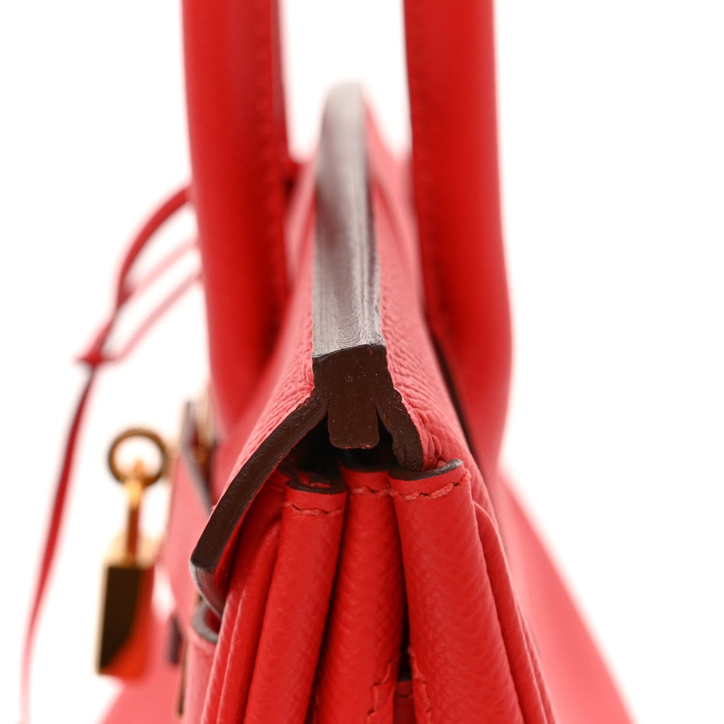 Epsom Birkin 30 Rouge Casaque