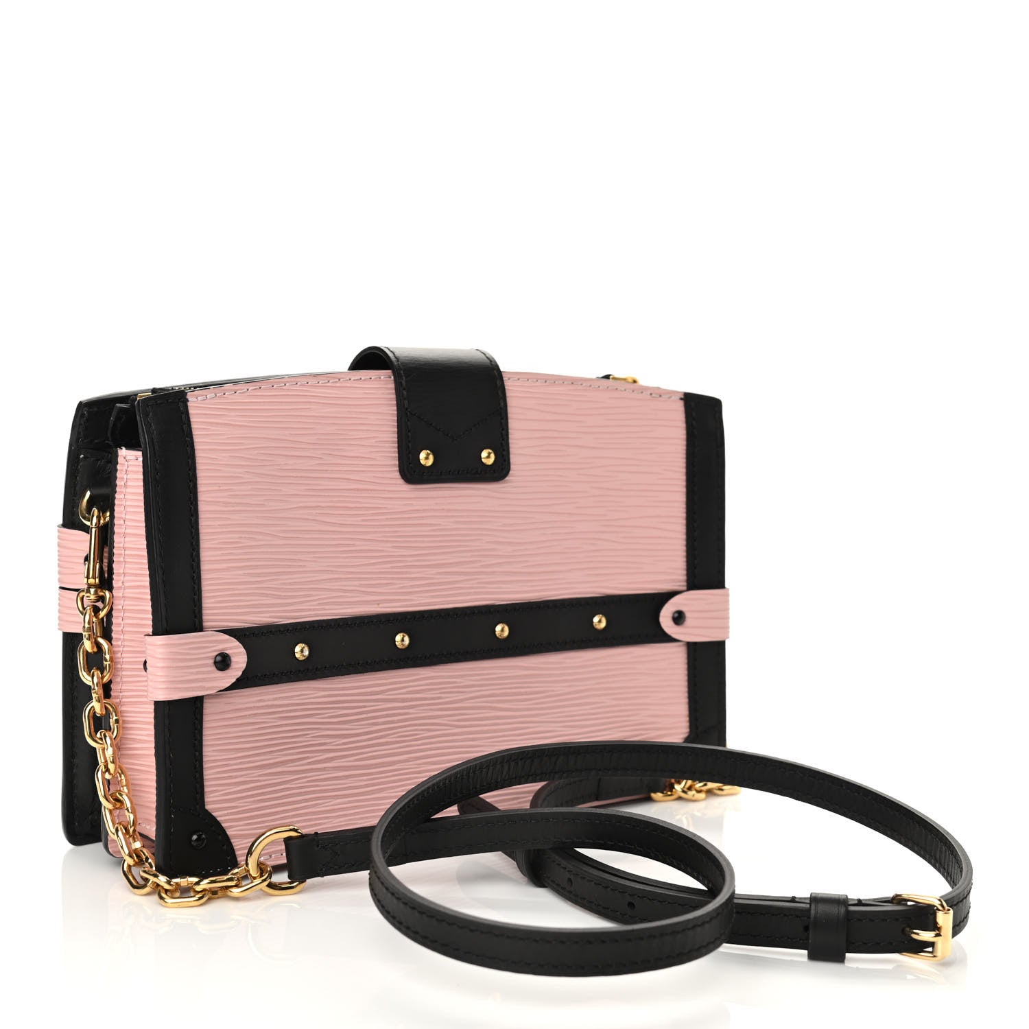 Louis Vuitton Epi Trunk Clutch Rose Ballerine 3 of 9