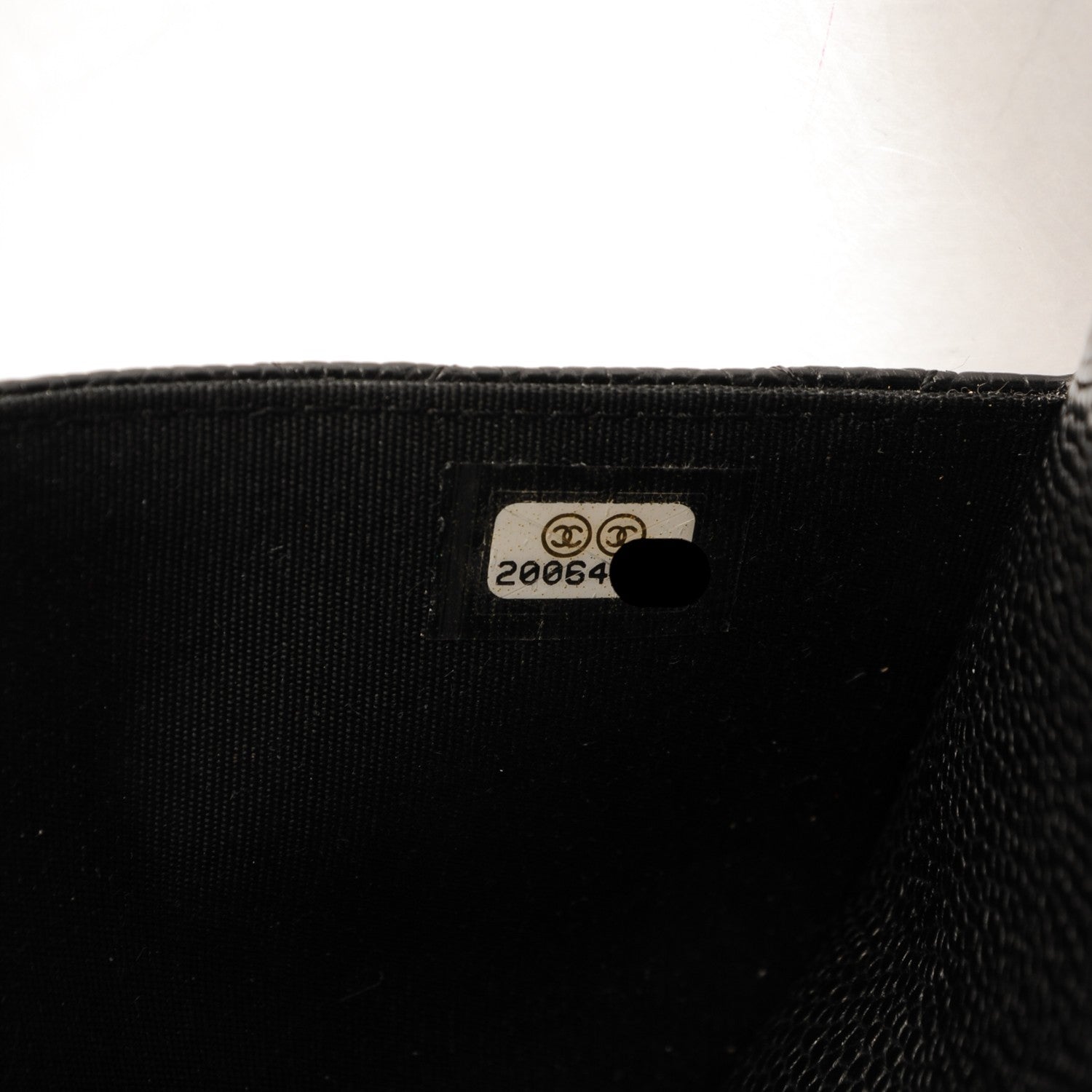Chanel Caviar Quilted Boy Wallet On Chain WOC Black 8 of 8