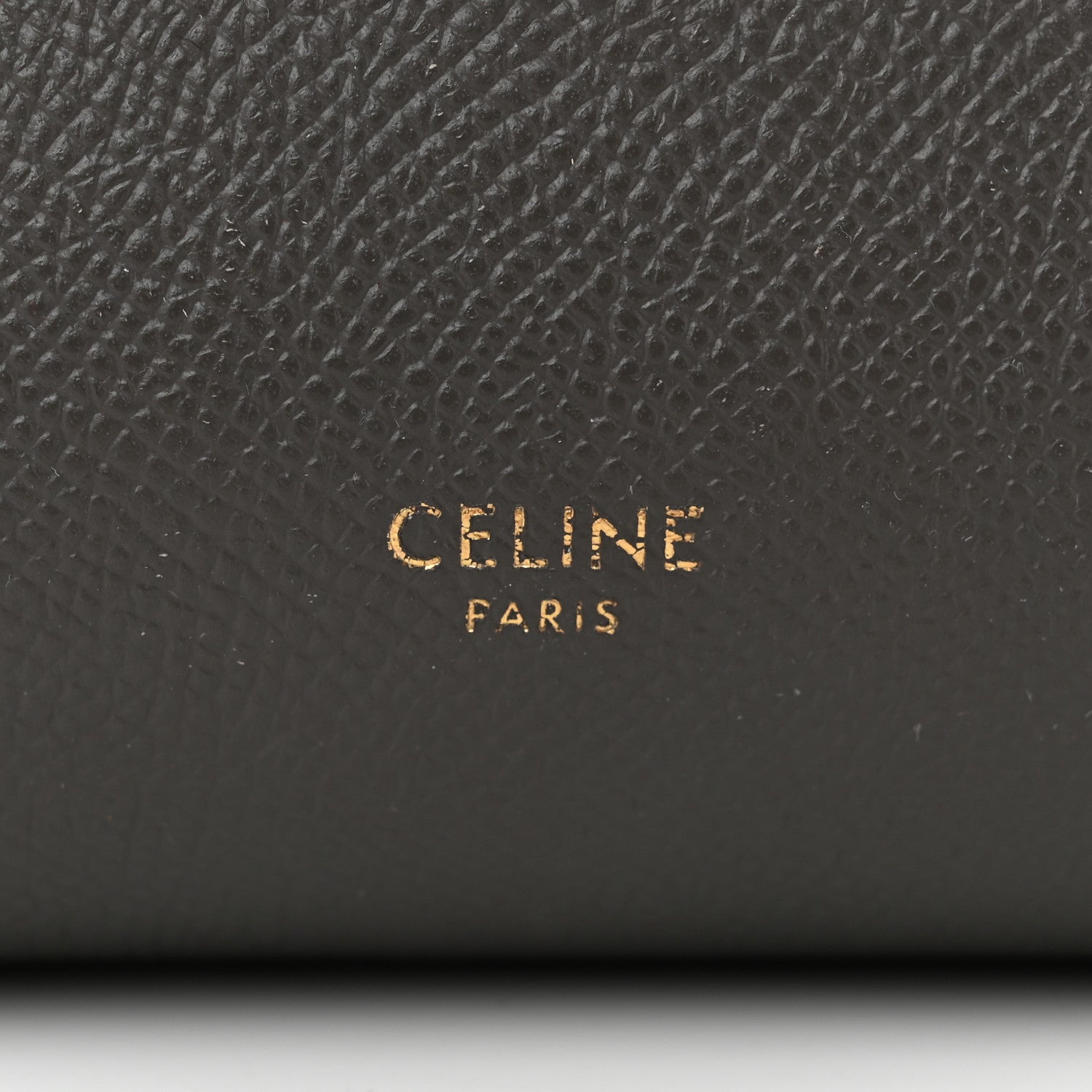 Celine Grained Calfskin Nano Belt Bag Grey 6 of 12