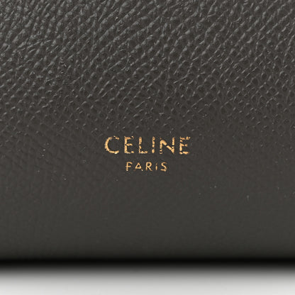 Celine Grained Calfskin Nano Belt Bag Grey 6 of 12