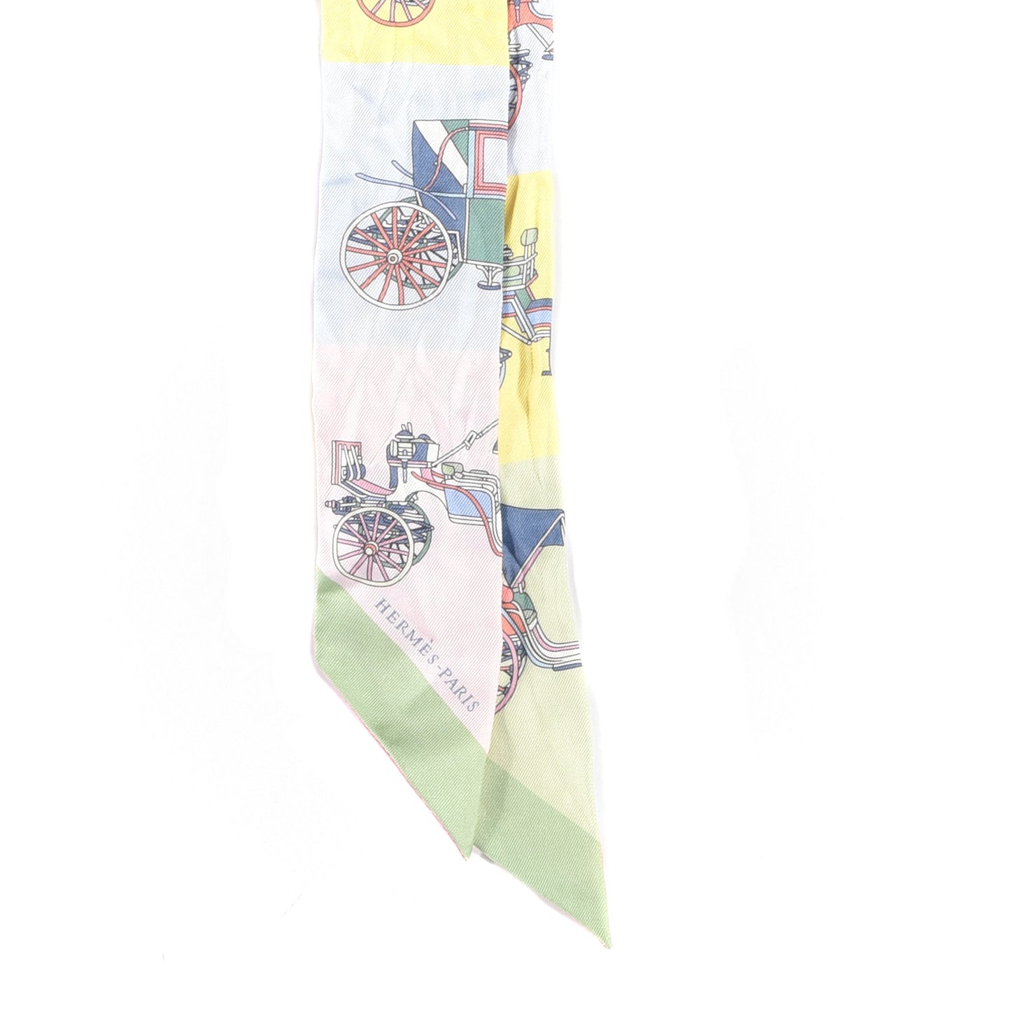 Silk Les Voitures Exquises Twilly Rose Pale Jaune Pale