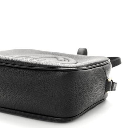 Gucci Pebbled Calfskin Small Soho Disco Bag Black 9 of 10