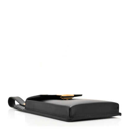 Fendi Vitello Kyoto Utility Belt Pouch Black 5 of 16
