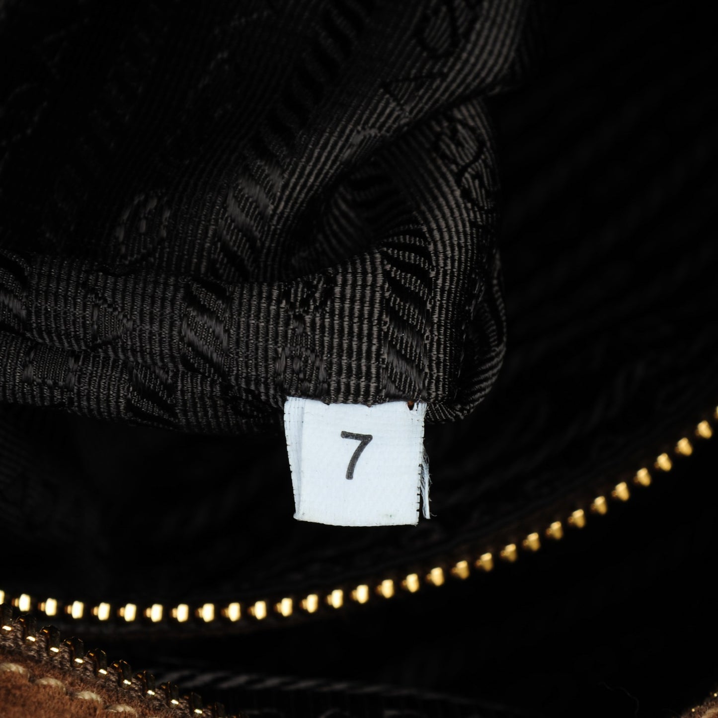 Suede Chain Satchel Brown