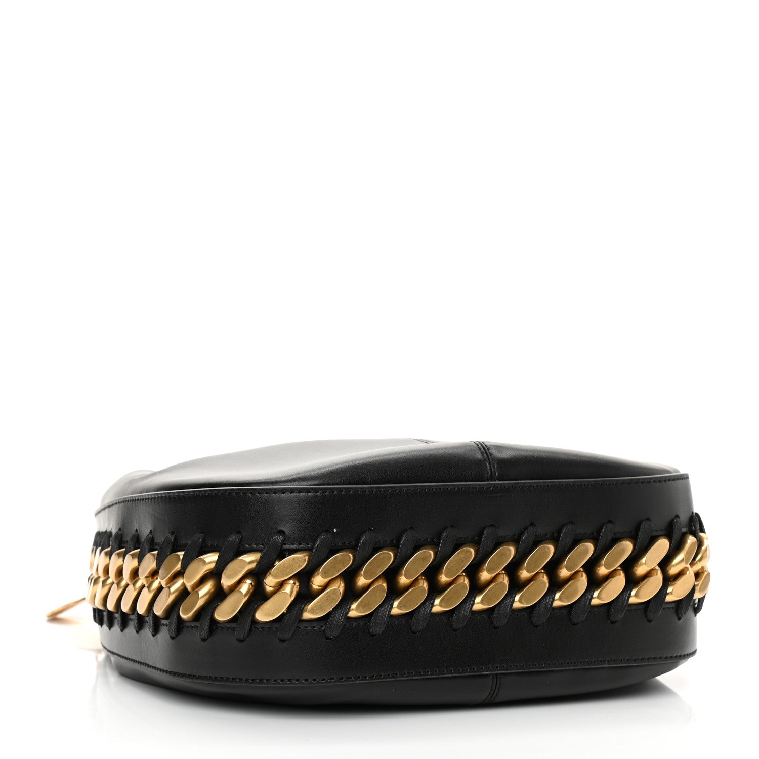 Stella McCartney Eco Alter Nappa Frayme Small Zipit Shoulder Bag Black 4 of 6