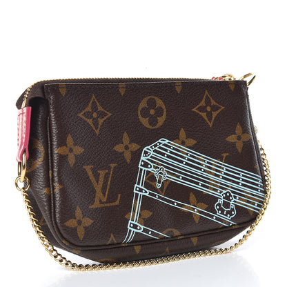 Louis Vuitton Monogram 2014 Christmas Animation Mini Pochette Accessories 3 of 8