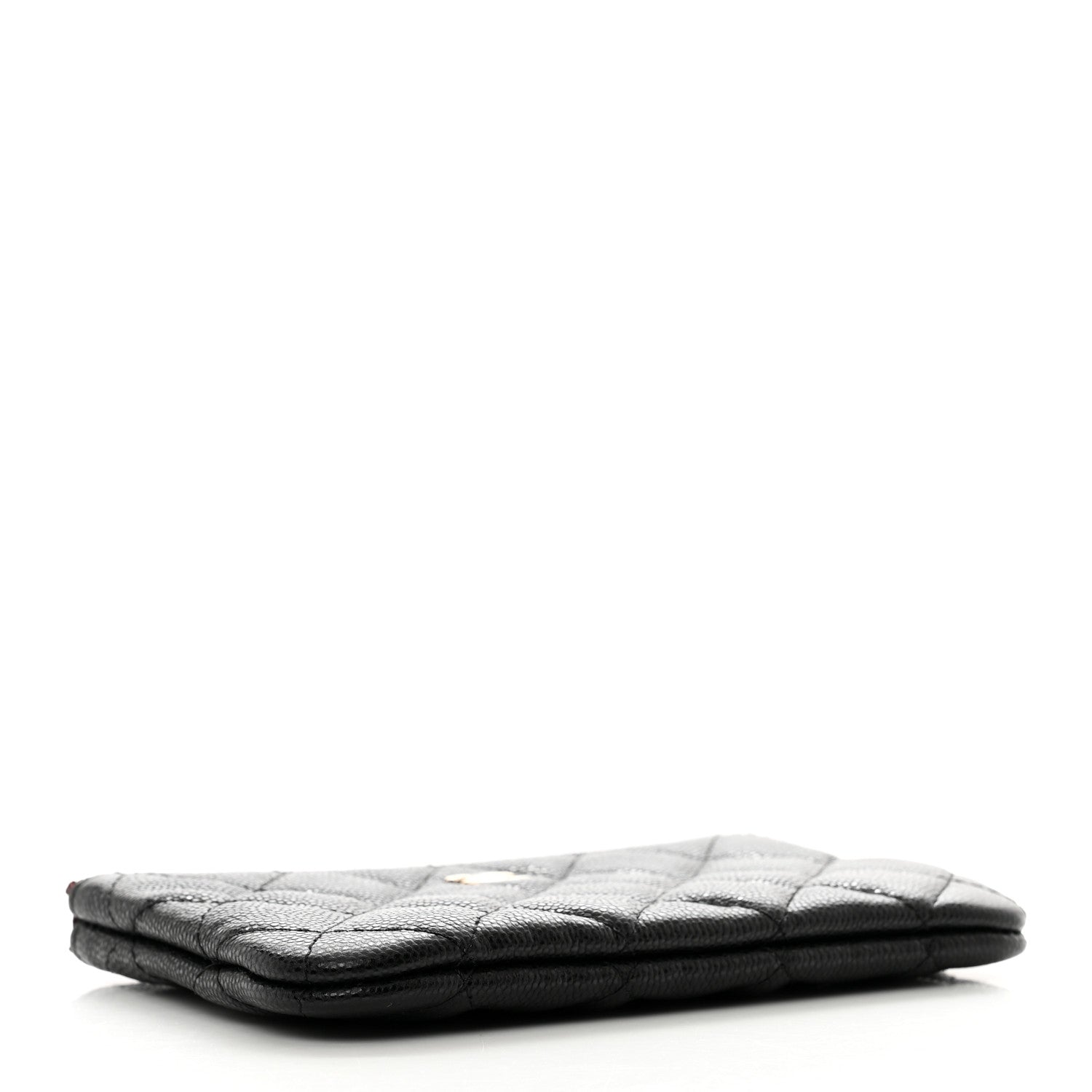 Chanel Caviar Quilted Small Cosmetic Case Black 4 of 7