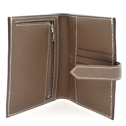 Hermes Epsom Bearn Compact Wallet Etoupe 5 of 7