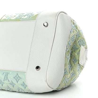 Louis Vuitton Monogram Bouclettes Speedy Round Mint 8 of 9