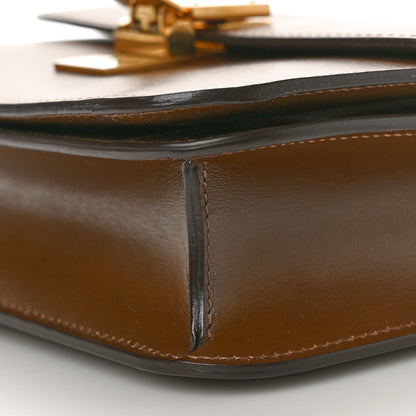 Celine Box Calfskin Teen Classic Box Flap Bag Camel 10 of 11