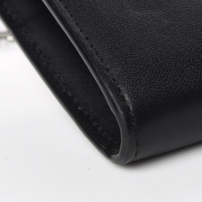 MCM Calfskin Large Patricia Wallet On Chain Black 5 of 10
