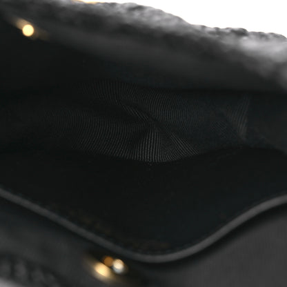 Chanel Raffia Star Coco Beach Bag Black 5 of 10