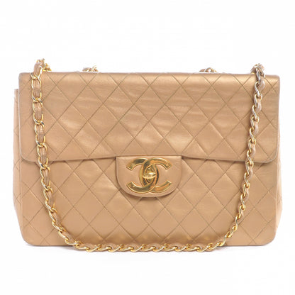 Chanel Lambskin XL Jumbo Flap Gold 1 of 8
