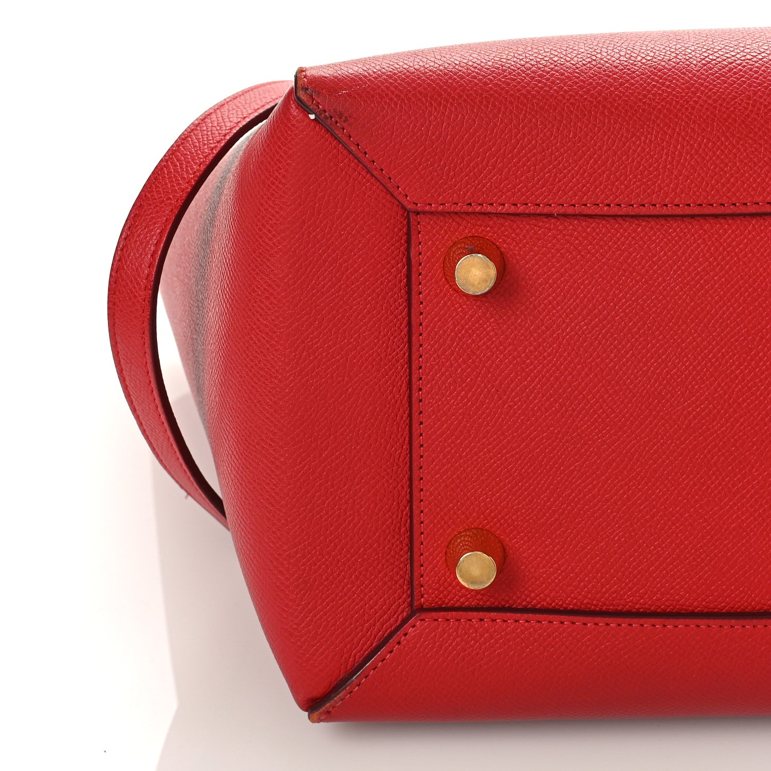 Celine Grained Calfskin Mini Belt Bag Coquelicot 6 of 8