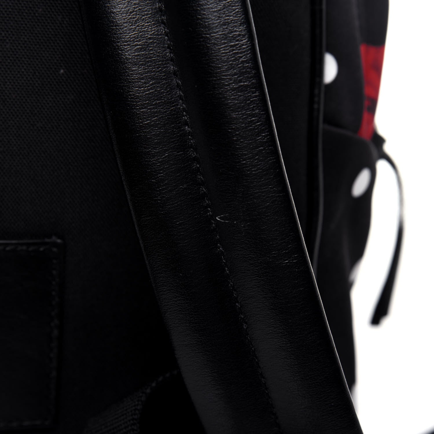 Saint Laurent Satin Rose Print Mini City Backpack Black 17 of 17