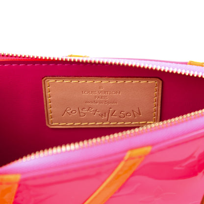 Louis Vuitton Vernis Fluo Lexington Pochette Pink 6 of 8