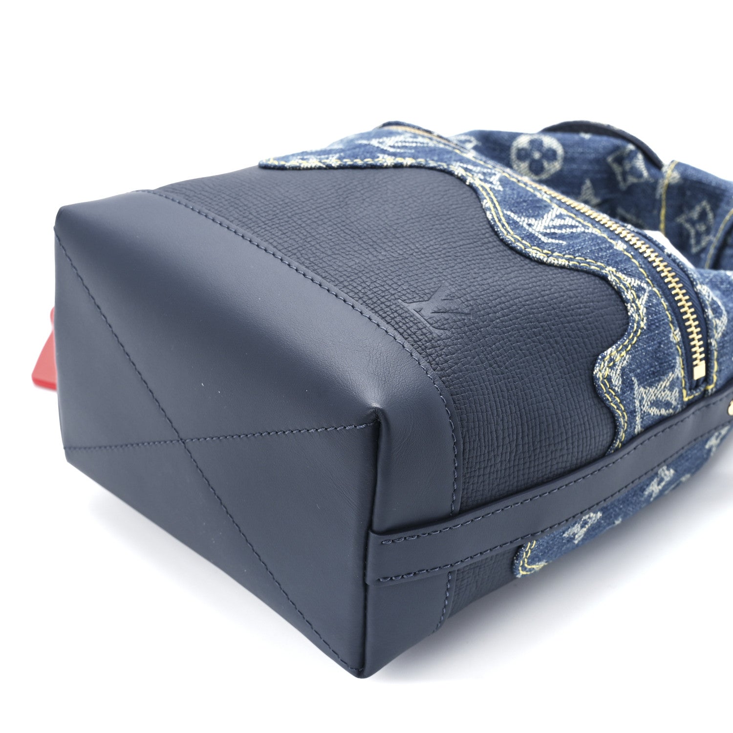 Louis Vuitton X NIGO Taurillon Monogram Denim Japanese Cruiser Blue 11 of 11