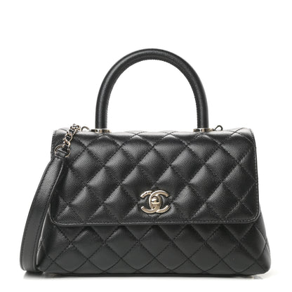 Chanel Caviar Quilted Mini Coco Handle Flap Black 1 of 11