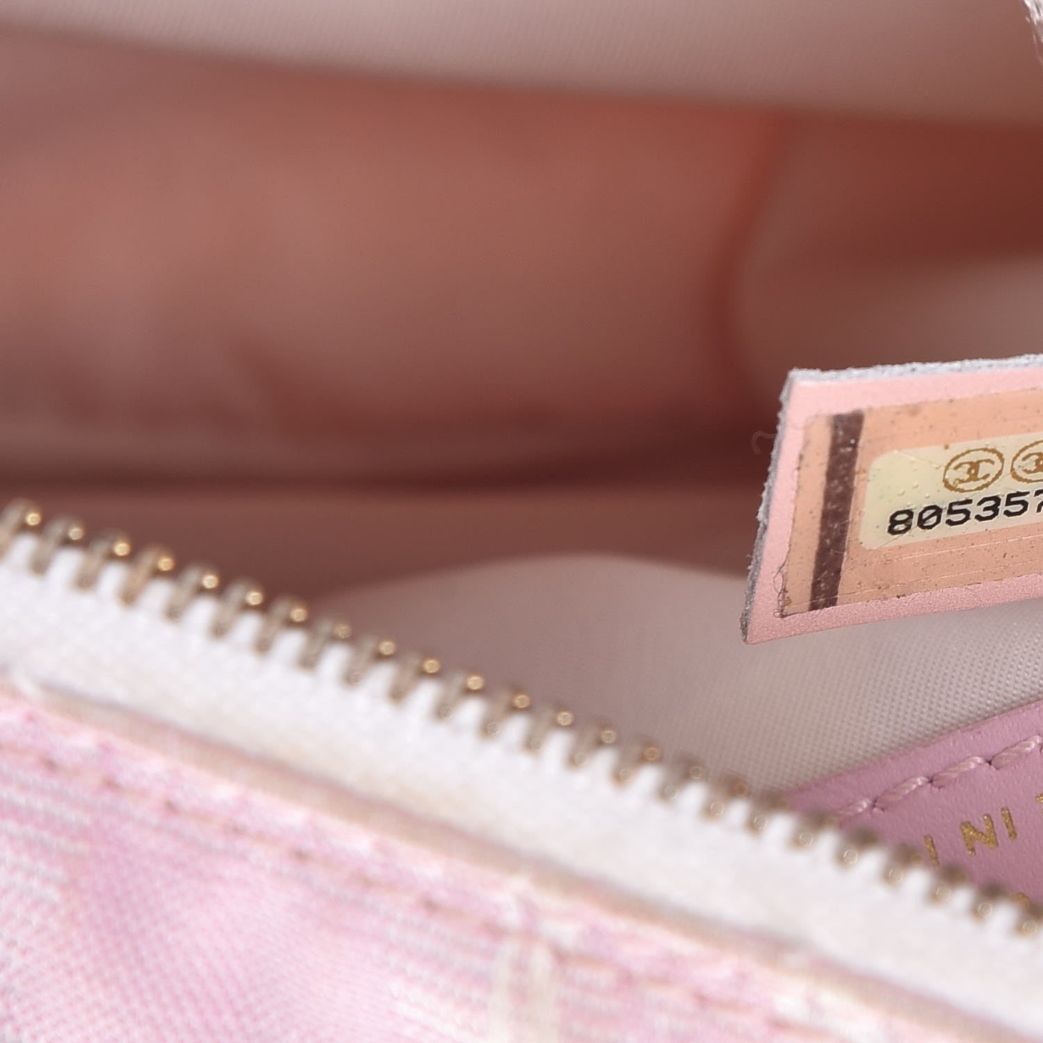 Chanel Nylon Travel Ligne Hobo Pink 7 of 10