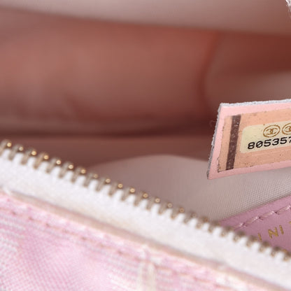 Chanel Nylon Travel Ligne Hobo Pink 7 of 10