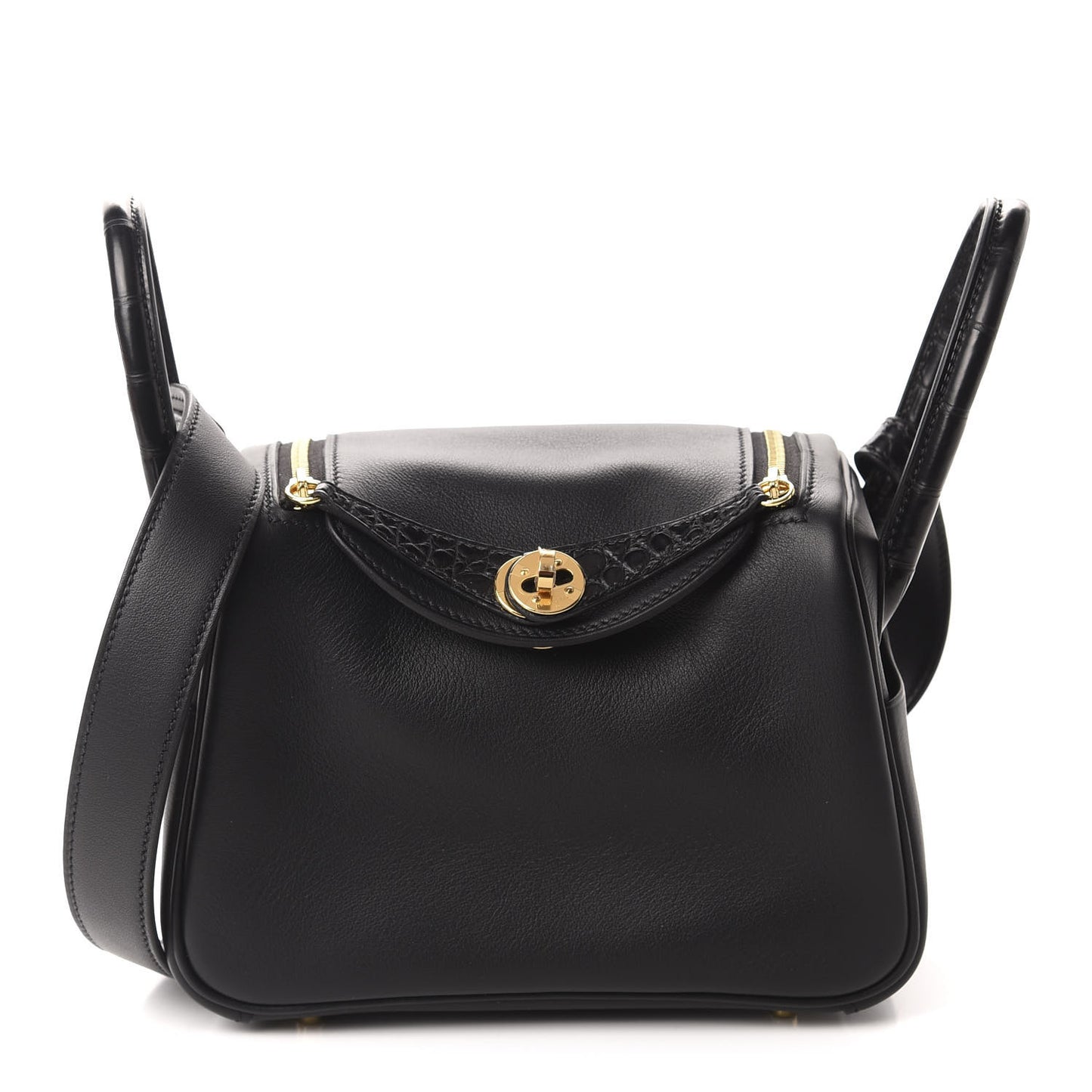 Swift Matte Alligator Mini Touch Lindy 20 Black