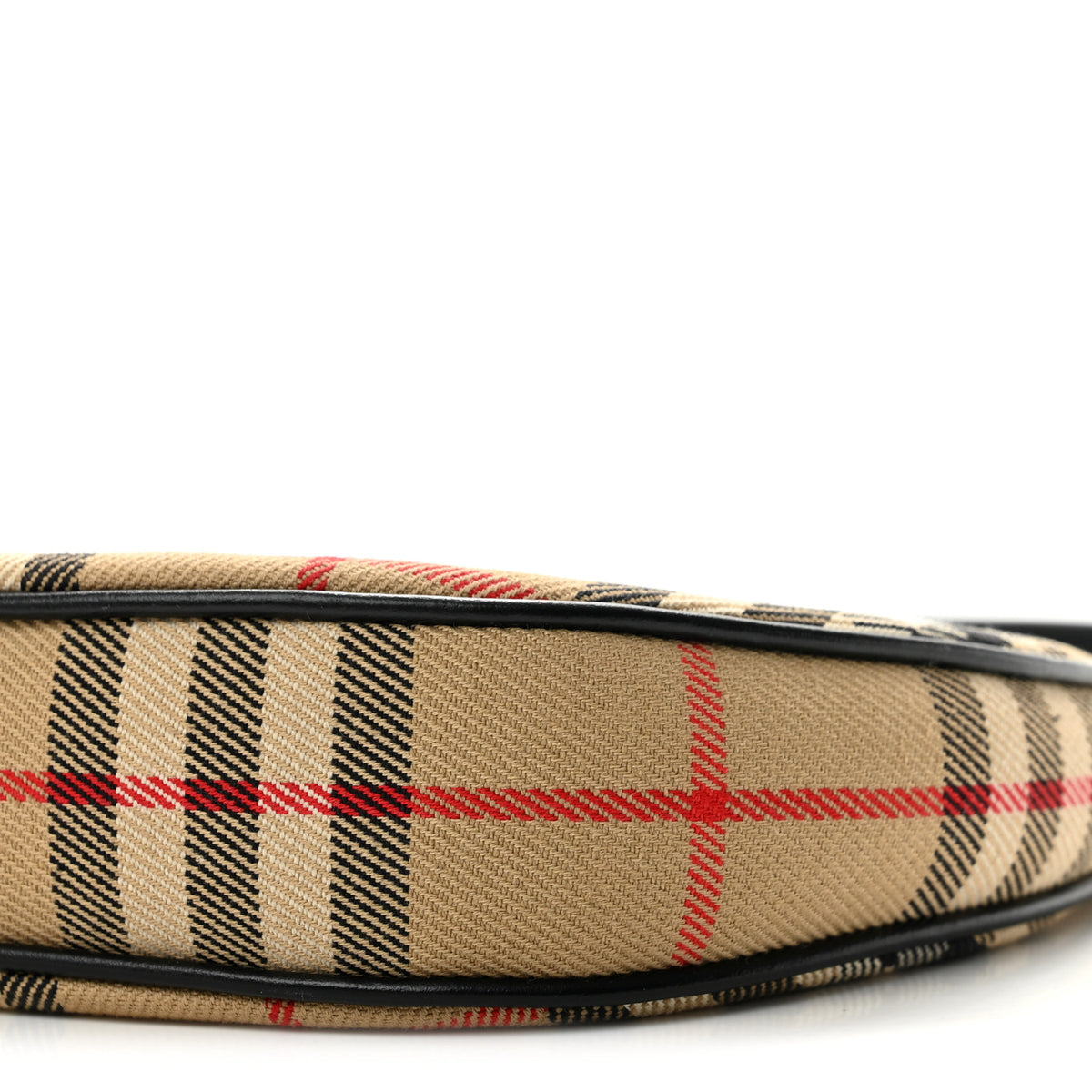 Vintage Check Calfskin Olympia Slim Pouch Archive Beige