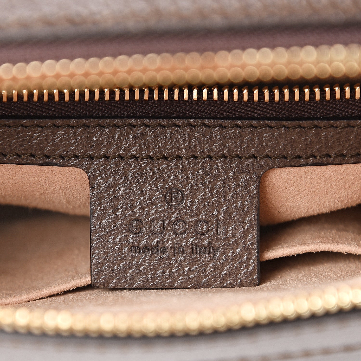Gucci GG Supreme Monogram Web Small Ophidia Top Handle Shoulder Bag Brown 5 of 11