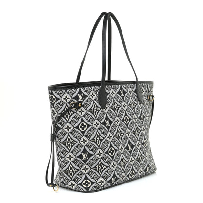 Louis Vuitton Jacquard Since 1854 Neverfull MM Grey 4 of 12