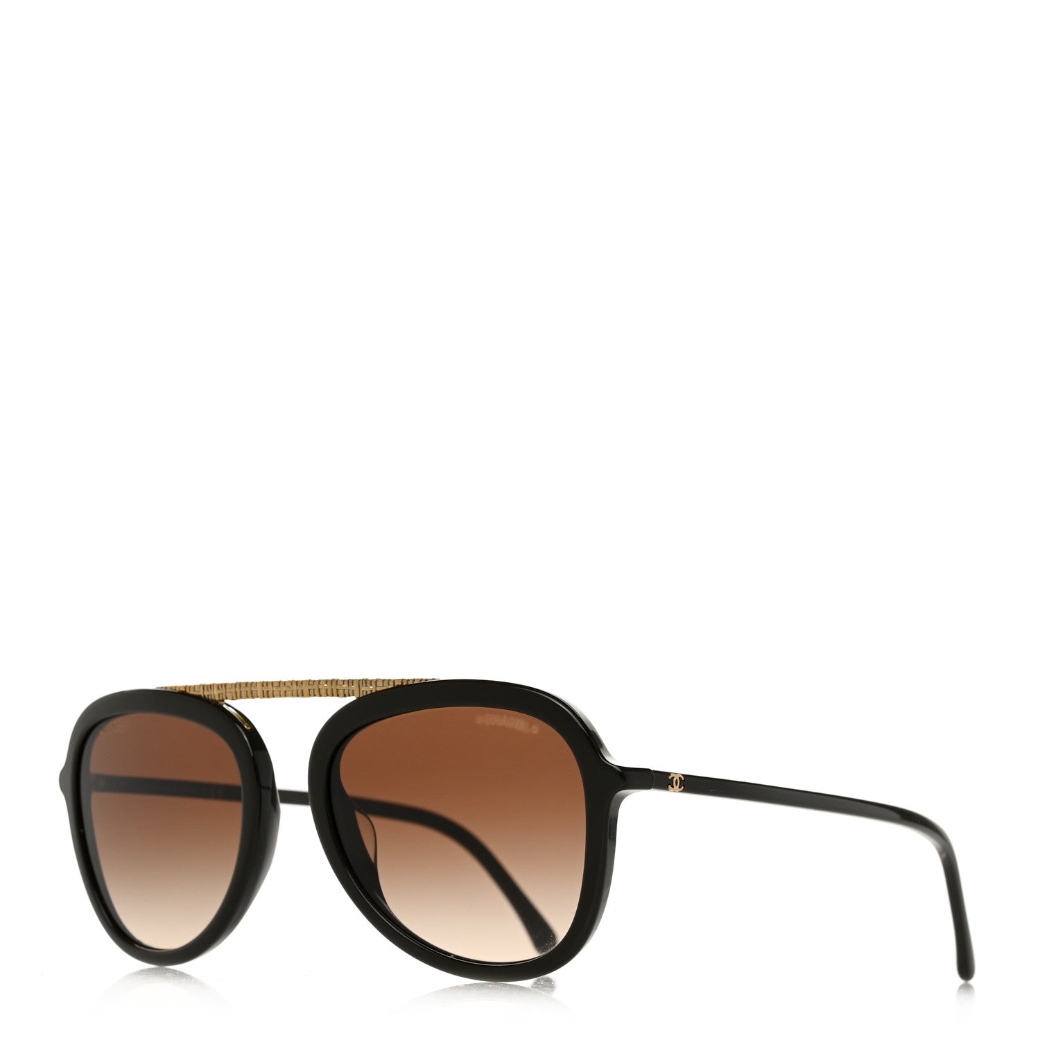 Chanel Aviator Sunglasses 5381-A Brown 1 of 8