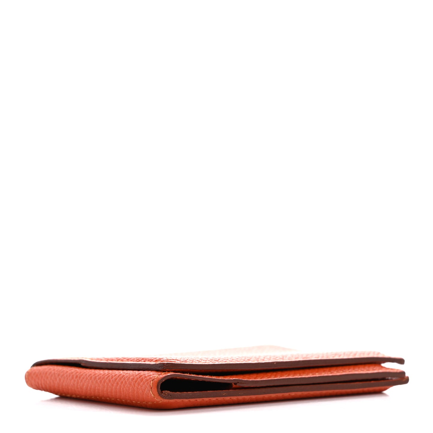 Epsom Guernesey Card Case Orange