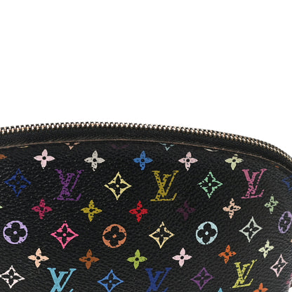 Louis Vuitton Monogram Multicolor Cosmetic Pouch Black Grenade 12 of 12