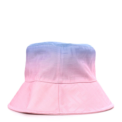 Fendi Jacquard Sfumato Degrade FF Spotlight Bucket Hat L Azzurro Rosa 3 of 6