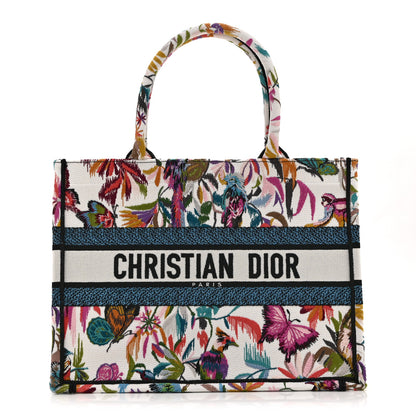 Christian Dior Canvas Embroidered Medium KJouy Fantastica Book Tote Multicolor 1 of 10