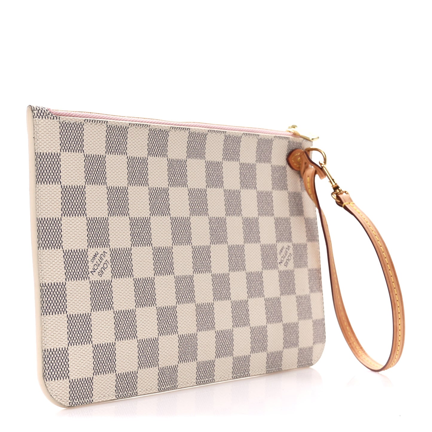 Damier Azur Neverfull MM GM Pochette Rose Ballerine